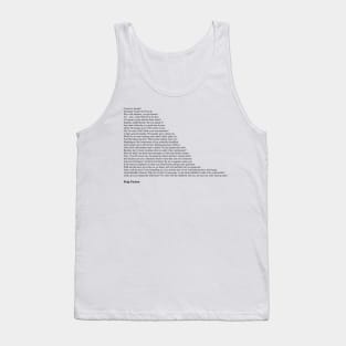 Pulp Fiction Quotes Tank Top